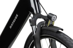 BATAVUS Finez E-Go Power N8, Zwart Glans