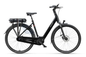 BATAVUS Finez E-Go Active Plus N8, Zwart Glans