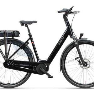 BATAVUS Finez E-Go Active Plus N8, Zwart Glans