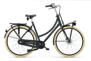 BATAVUS Packd-7 Plus DAMES Zwart Mat 49cm 2025