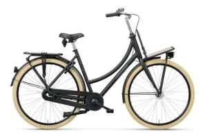 BATAVUS Packd-3 DAMES Zwart Mat 55cm 2025